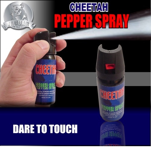 cheetah pepper spray